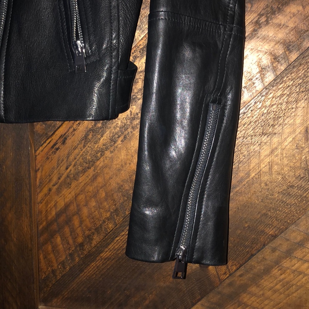 Theory Leather Jacket - image 5